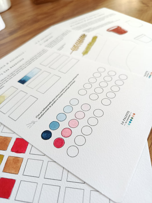 Premiers Pinceaux, le kit pour débuter l'aquarelle