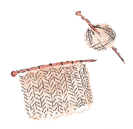 Sticker - Tricot au chaud