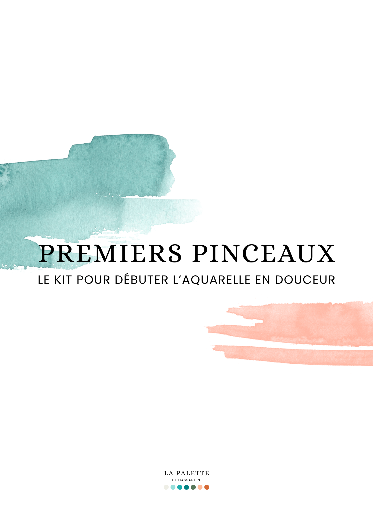 Premiers Pinceaux, le kit pour débuter l'aquarelle