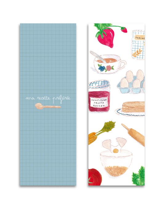 Marque-page Ma Recette Préférée