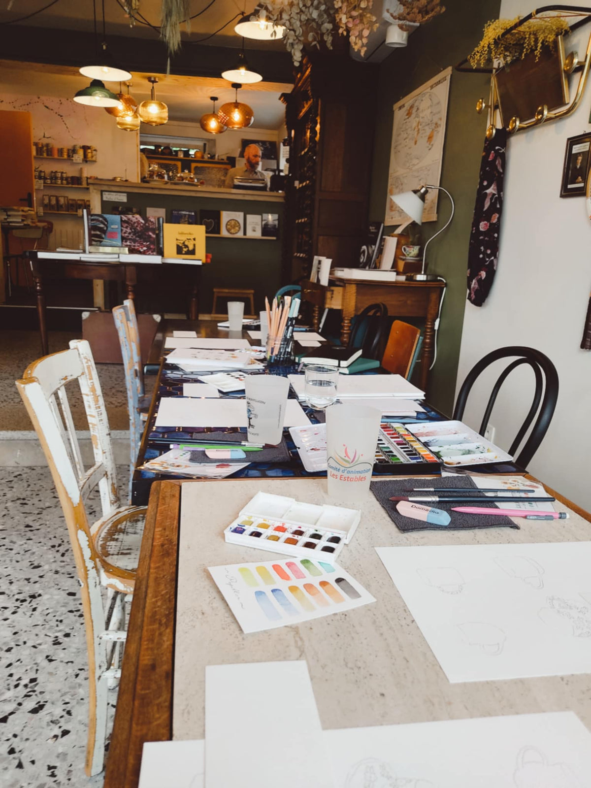 Dimanche 25 octobre Saint-Julien-Chapteuil : Atelier Aquarelle Peindre L'automne